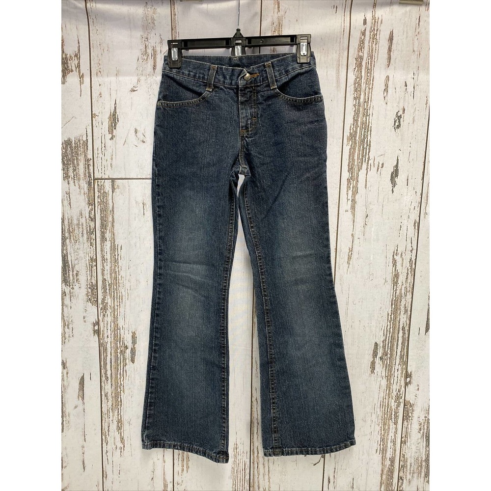 Girl's Jeans VF Jeanswear Size 12 Short Riders Dark Wash Flared